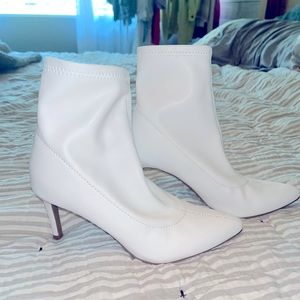 Target White booties
